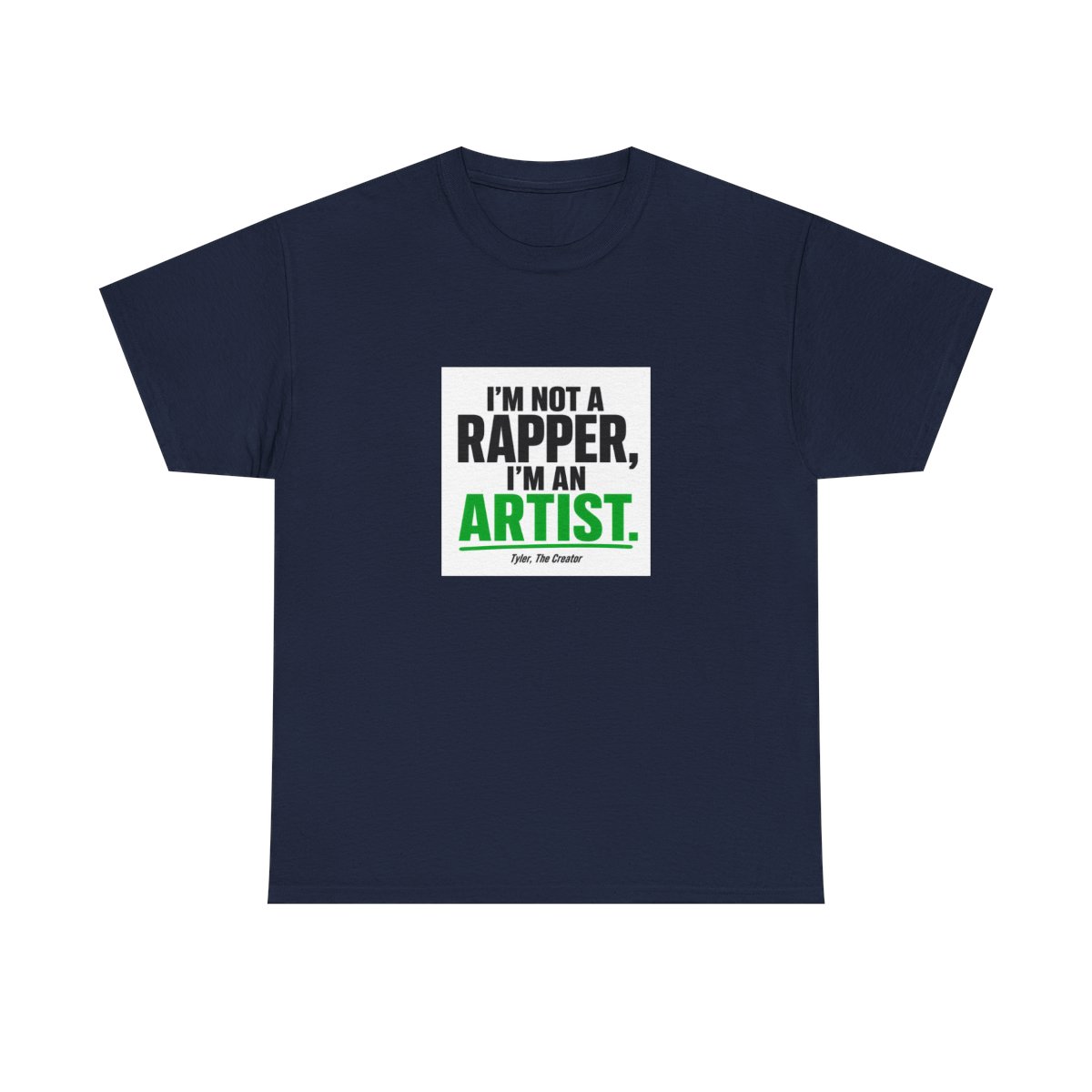 Tyler, The Creator "m not a rapper, I" Unisex Tee - alternate angle 5, merchandise