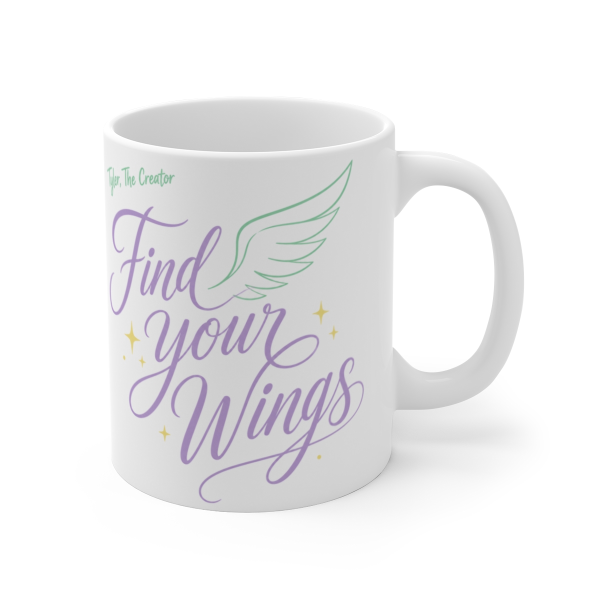 Tyler, The Creator "Find your Wings" White Mug