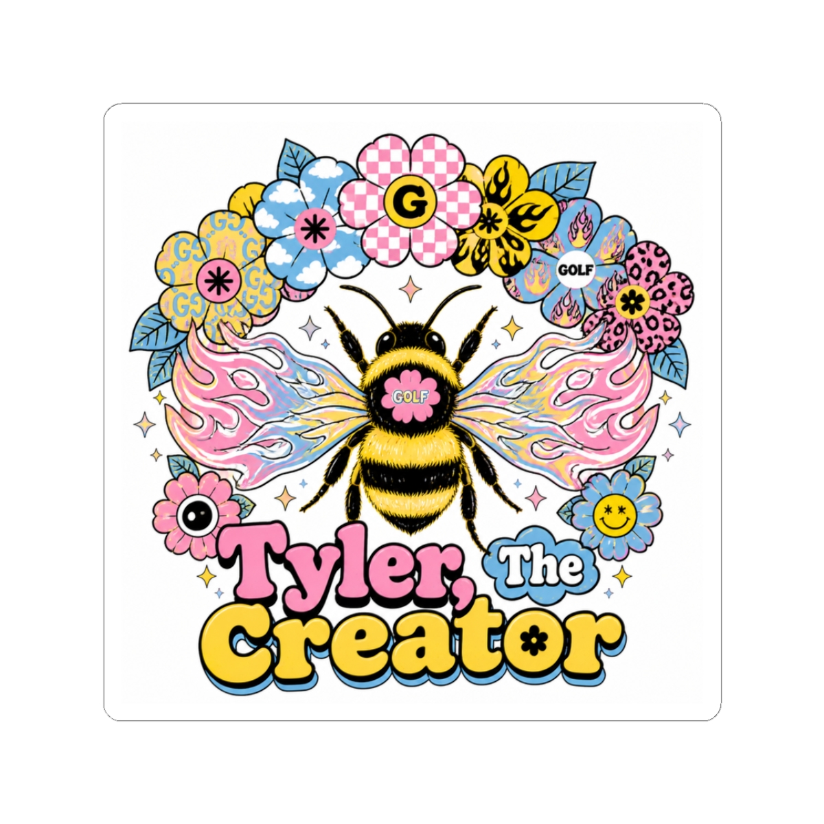 Tyler, The Creator "Flower Boy," Sticker - alternate angle 1, merchandise