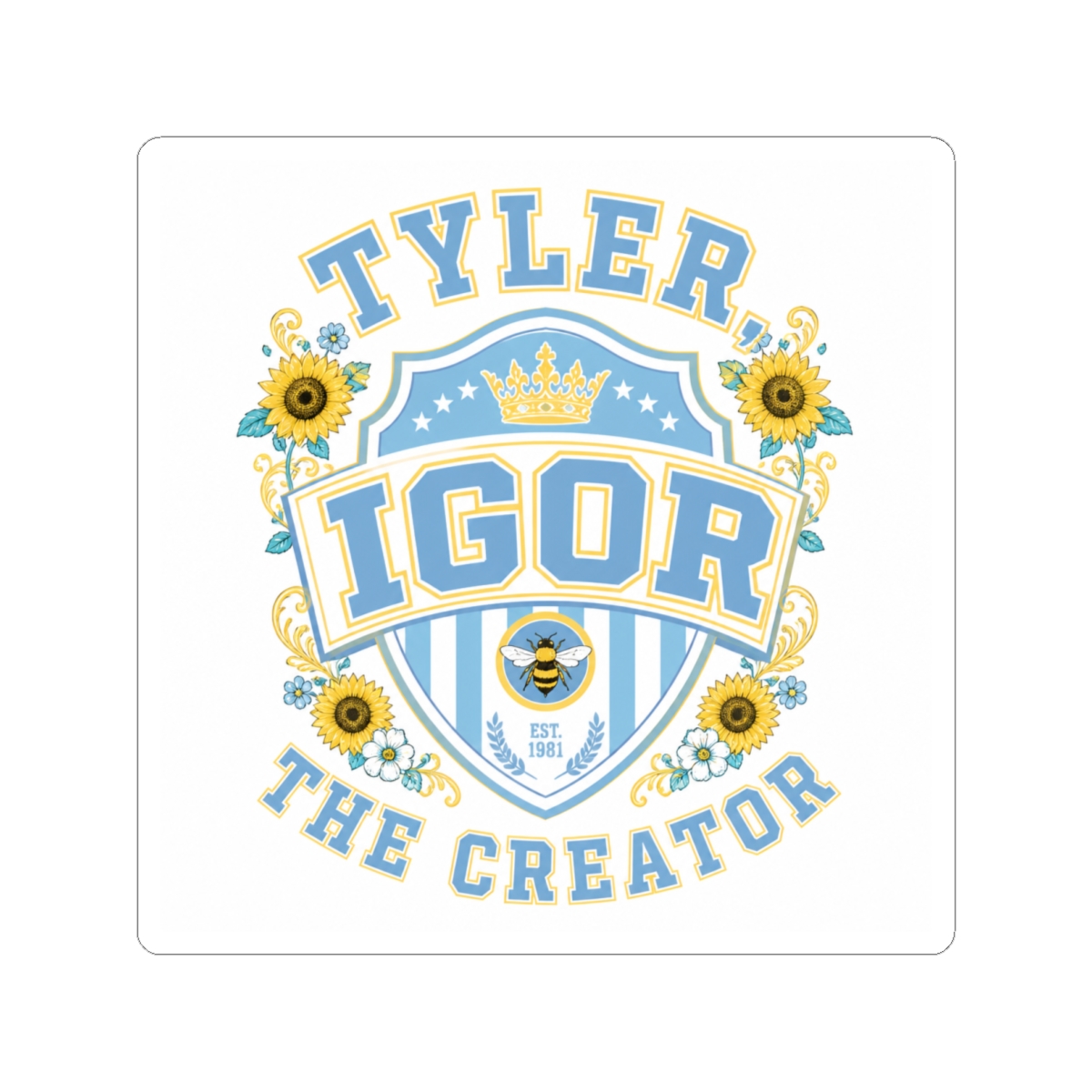 Tyler, The Creator "Flower Boy" Sticker