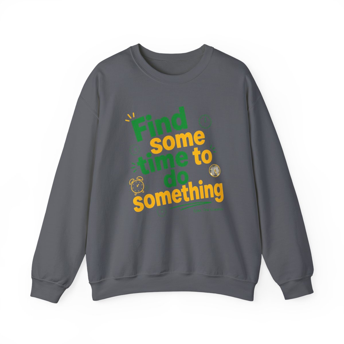 Tyler, The Creator "Find some time to do something" Crewneck - alternate angle 3, merchandise