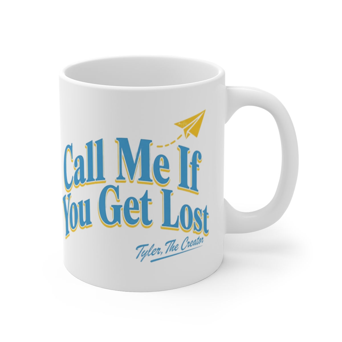 Tyler, The Creator "Call Me If You Get Lost" White Mug