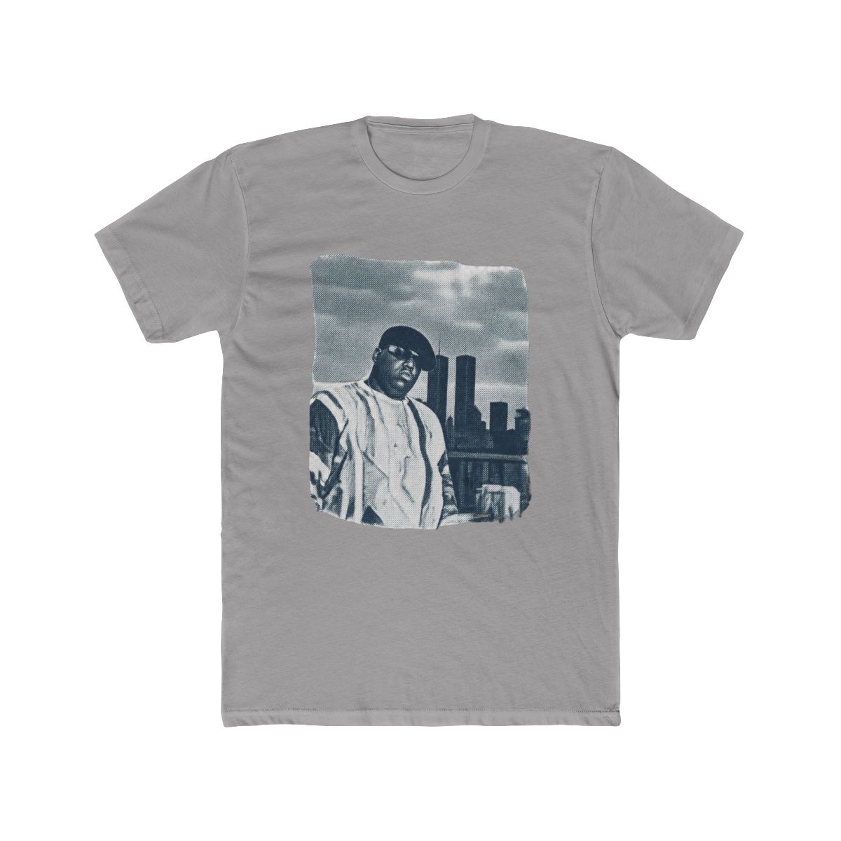 The Notorious B.I.G. Blue Portrait Tyler, Creator T-Shirt - Official t-shirts merchandise