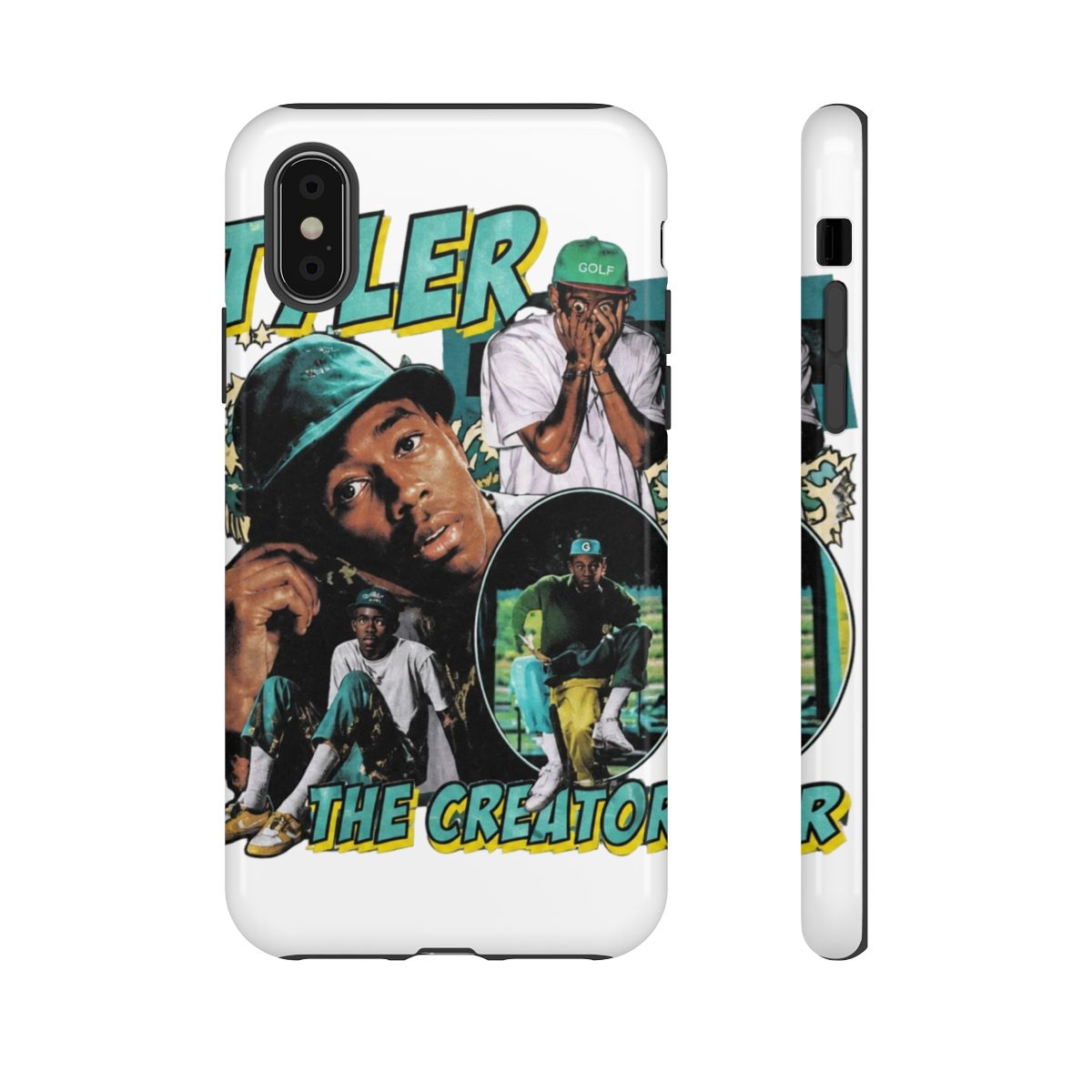 Tyler The Creator Retro Grunge Phone Case | Tyler, The Creator - alternate angle 4, merchandise