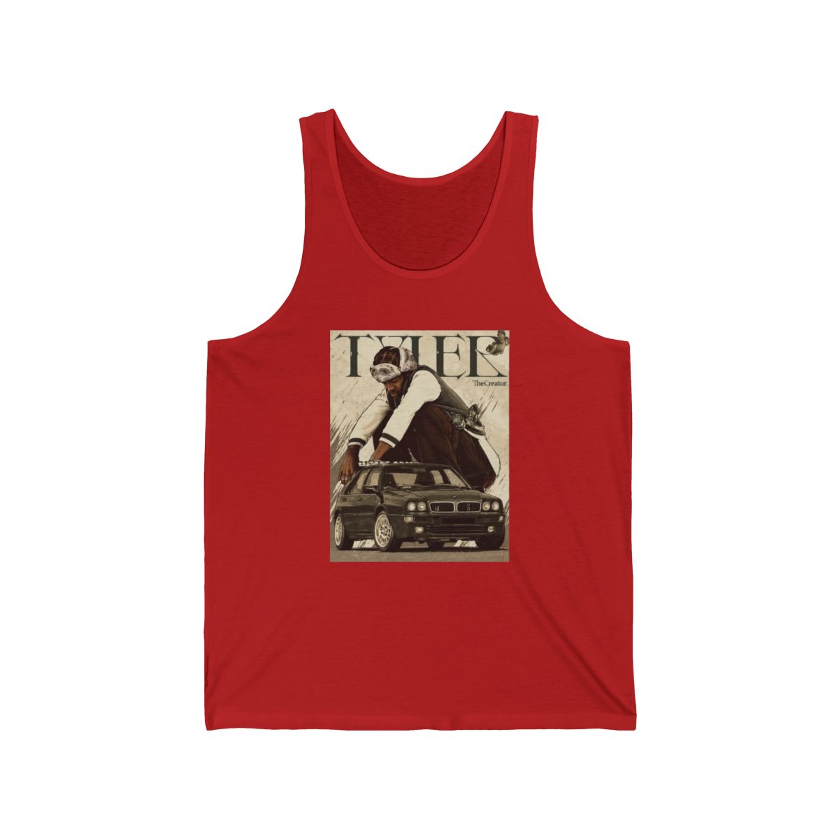 Tyler The Creator Creative Vibes with Tyler Style Tank Top | Tyler, The Creator - alternate angle 3, merchandise