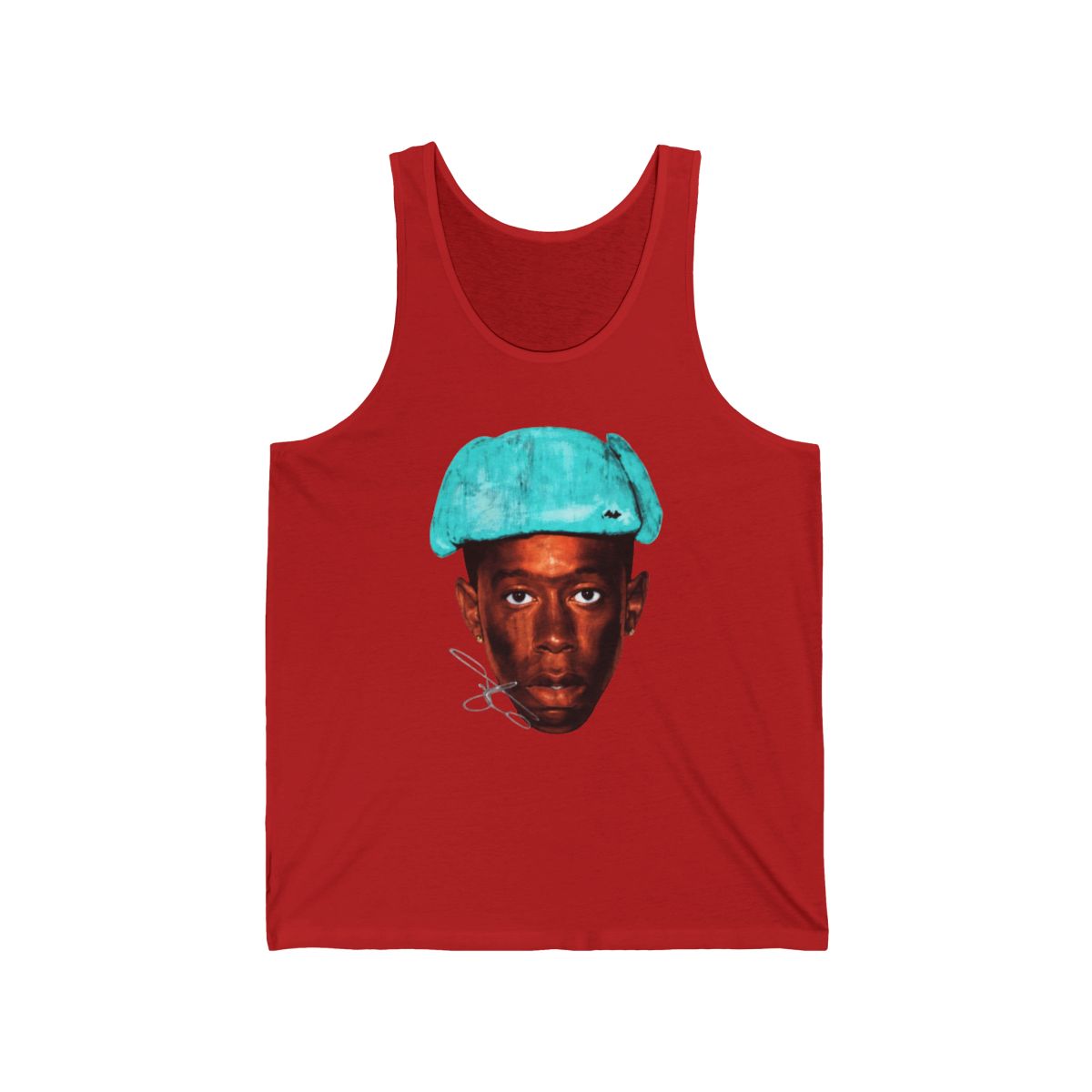 Tyler The Creator Big Face Grunge Tank Top - Official tank-tops merchandise
