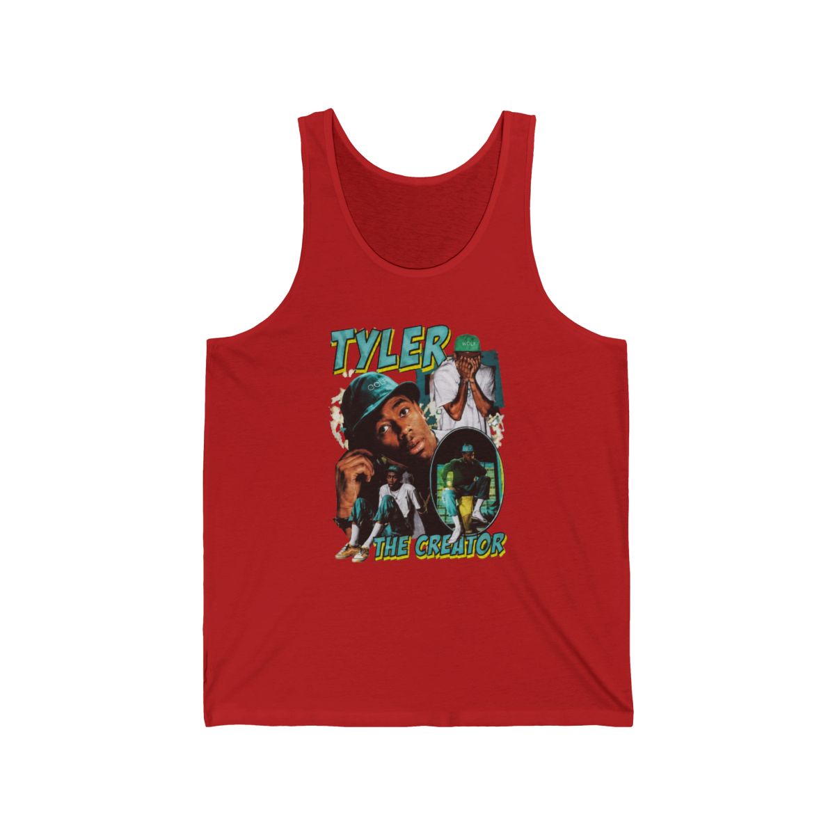 Tyler The Creator Retro Grunge Tank Top - Official tank-tops merchandise