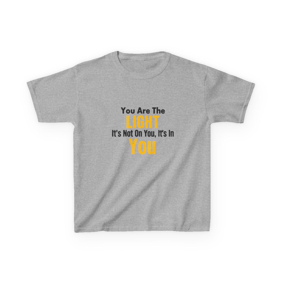 You Are The Light It's Not On You It's In You Kids T-Shirt | Tyler, The Creator - alternate angle 3, merchandise