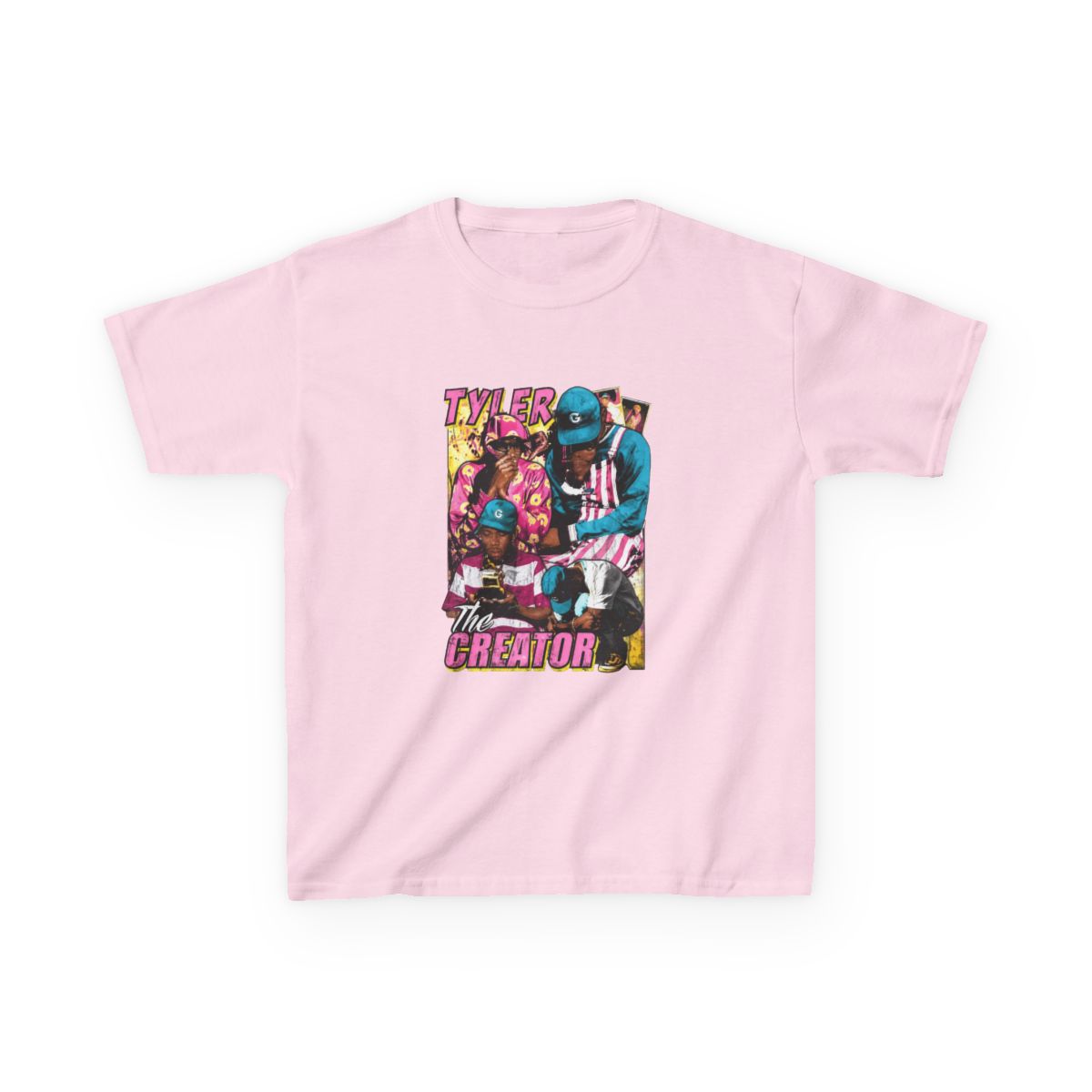 Tyler The Creator Grunge Kids T-Shirt | Tyler, The Creator - alternate angle 3, merchandise