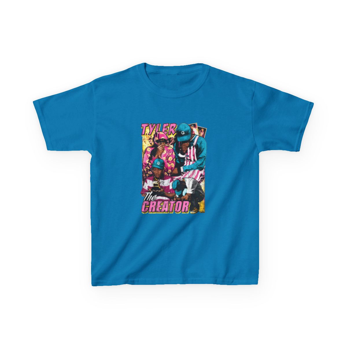 Tyler The Creator Grunge Kids T-Shirt | Tyler, The Creator - alternate angle 5, merchandise
