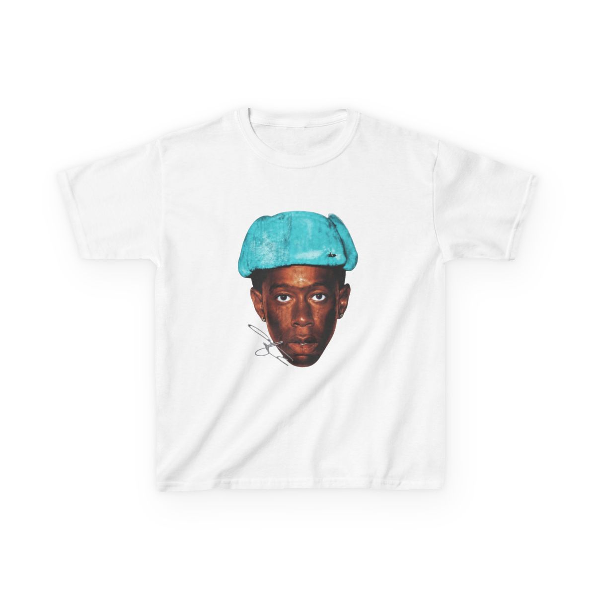 Tyler The Creator Big Face Grunge Kids T-Shirt - Official t-shirts merchandise