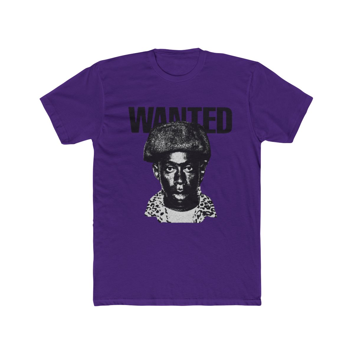 Tyler The Creator Wanted Poster Vintage Black and White T Shirt | Tyler, The Creator - alternate angle 3, merchandise