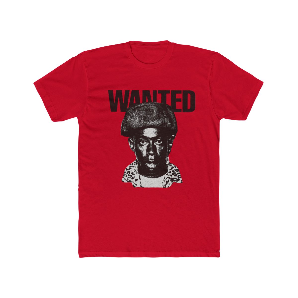 Tyler The Creator Wanted Poster Vintage Black and White T Shirt | Tyler, The Creator