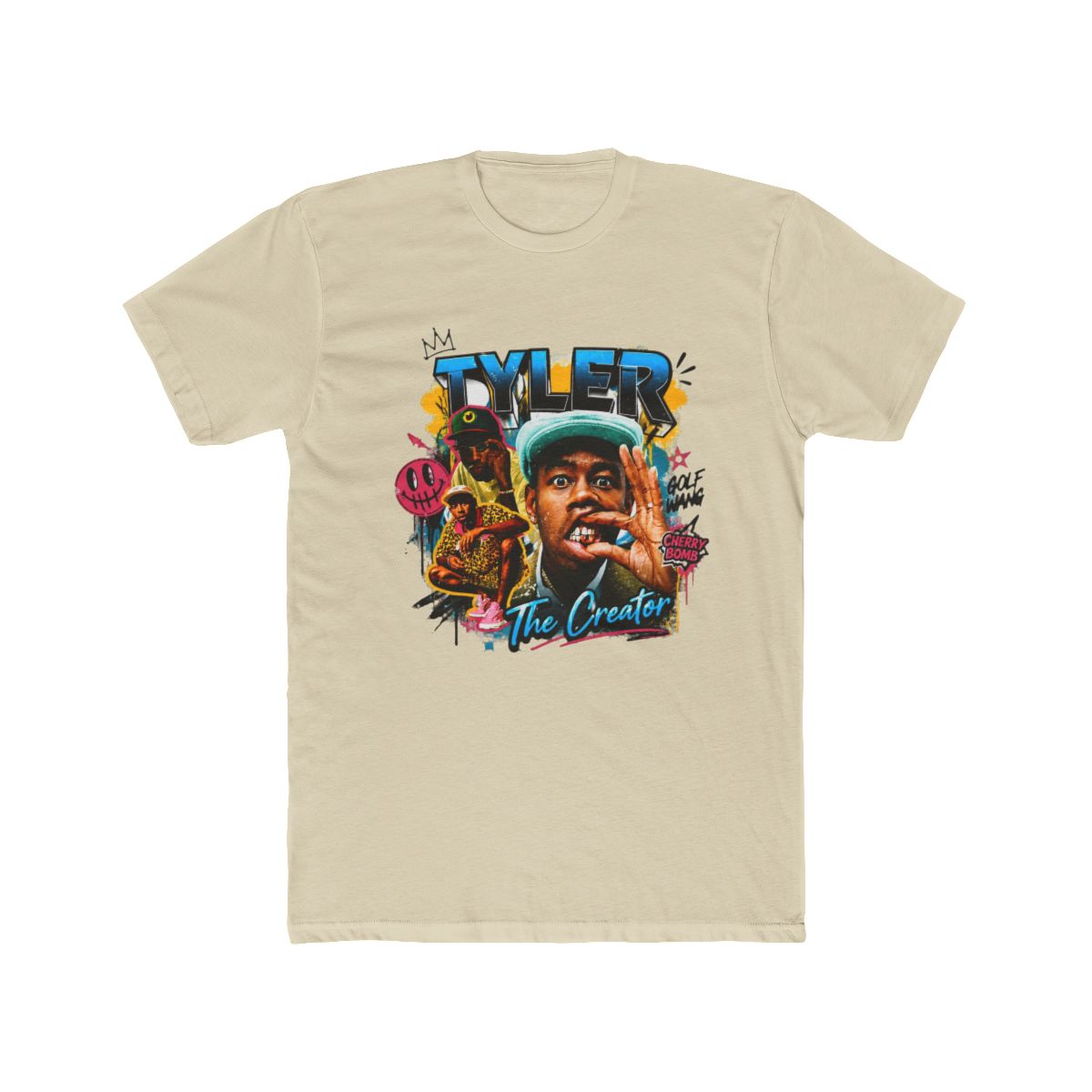 Tyler The Creator Vintage 90s Bootleg Rap Tee T Shirt | Tyler, The Creator - alternate angle 4, merchandise