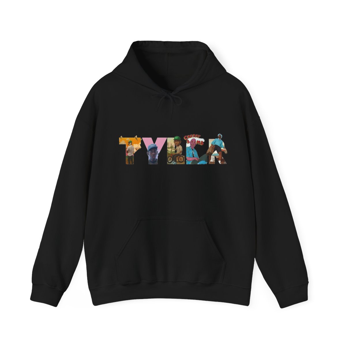 Tyler The Creator Album Eras Typography Hoodie | Tyler, The Creator - Official hoodies merchandise